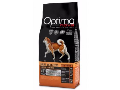 OPTIMAnova Dog Adult Sensitive Salmon & Potato GF 2 kg