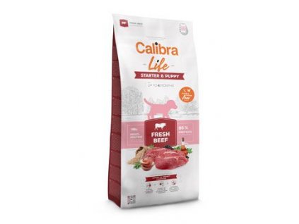 Calibra Dog Life Starter&Puppy Fresh Beef 2,5kg