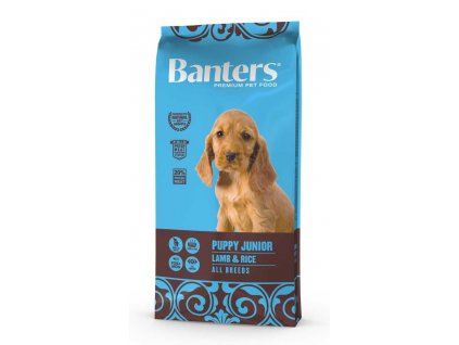 Banters Puppy Junior Lamb & Rice 15 kg