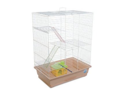 Klec pro hlodavce Nura s výbavou 44 x 27 x 59 cm
