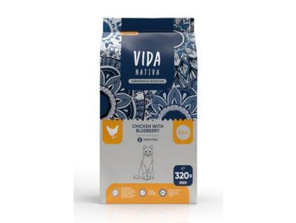 Kraftia VIDA NATIVA CAT Adult Chicken 320g