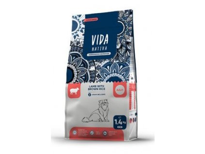 Kraftia VIDA NATIVA CAT Adult Lamb & Rice 1,4kg