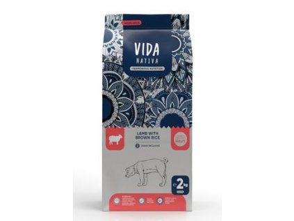 Kraftia VIDA NATIVA DOG Adult S Lamb & Rice 2kg