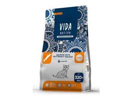 Kraftia VIDA NATIVA CAT Kitten Nordica Salmon 320g