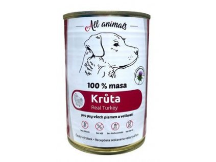 All Animals DOG Krůtí mleté 400g