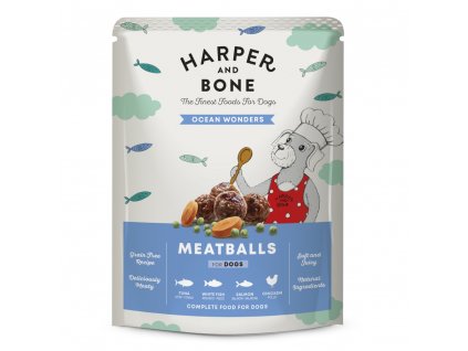 Harper and Bone Dog divy oceánu, kapsa 300 g