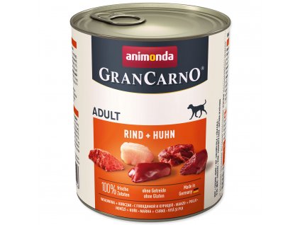 Konzerva ANIMONDA Gran Carno hovězí + kuře