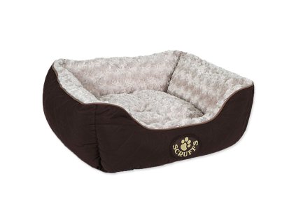 Pelíšek SCRUFFS Wilton Box Bed S - různé barvy (barva hnědý)