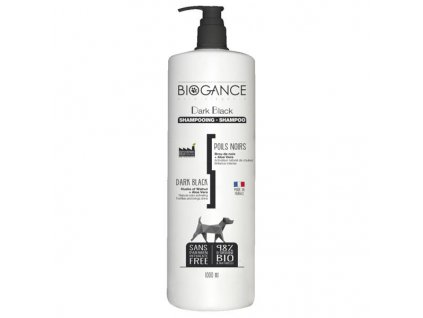 Biogance šampon Dark black -pro černou/tmavou srst 1l