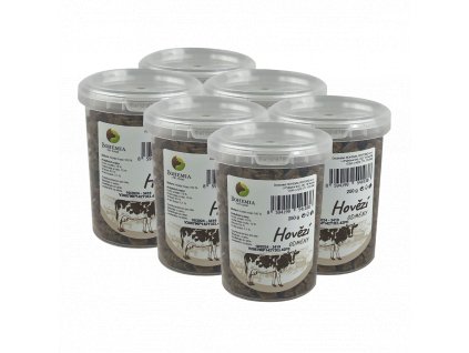 BOHEMIA 6x Hovězí odměny 250g