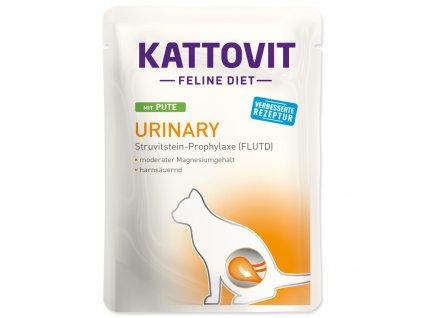 Kapsička KATTOVIT Feline Diet Urinary turkey
