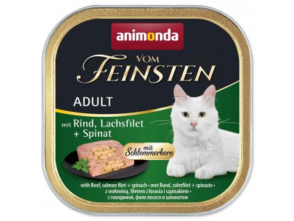 Paštika ANIMONDA Vom Feinstein hovězí + losos + špenát