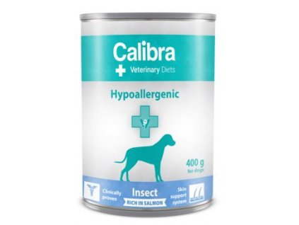 Calibra VD Dog konz. Hypoallergen. Insect&Salmon 400g