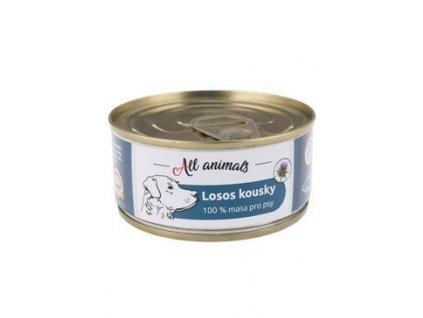 All Animals DOG losos kousky 90g