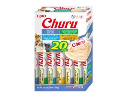 Inaba Churu cat snack tuňák multipack 20x 14g