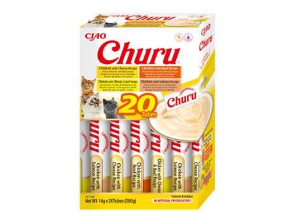 Churu Cat BOX Chicken&Beef Variety 20x14g