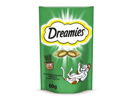 Dreamies kočka pochoutka catnip 60g