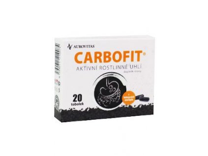 Carbofit aktivované uhlí 20tob