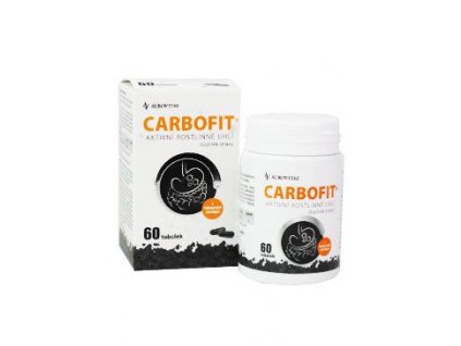 Carbofit aktivované uhlí 60tob