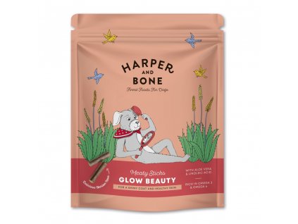 Harper and Bone Dog masové tyčinky pro krásnou srst 75 g