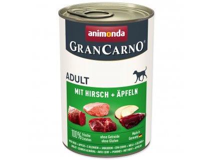 Konzerva Animonda Gran Carno Adult s jelenem a jablky 400g