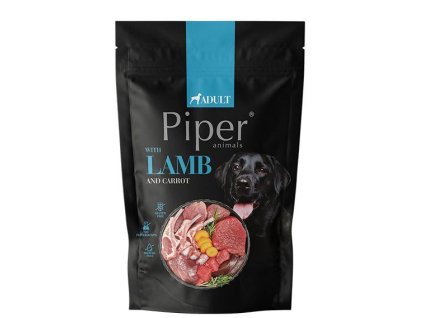 NEW PIPER s jehněčím a mrkví, kapsička pro psy 500 g
