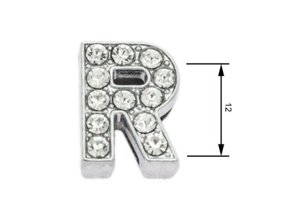 Navlékací písmenka R 12 mm
