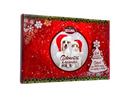 FALCO Adventní kalendář, 24 x konzerva 120 g