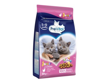 PreVital kočka junior kuřecí (3 - 12 měsíců) 0,95 kg