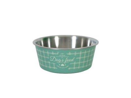 Miska nerez pes FOOD DOG 1,2 zelená Zolux