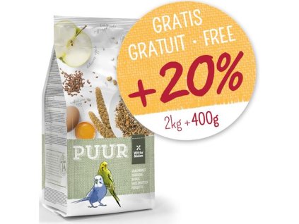 PUUR Budgie - andulka 2kg + 400g ZDARMA