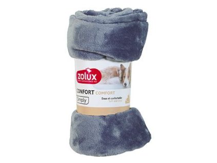 Pelech deka COCOON 100x75cm antracit Zolux