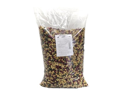Těstoviny pro psy s mořskou řasou Spirulina- mix 8 kg
