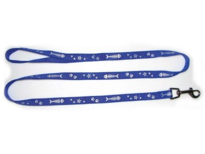 1131 voditko nylon pro kocky a male psy reflexni 15mm x 120cm
