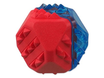 Hračka Dog Fantasy míček chladící červeno-modrá 7,7cm
