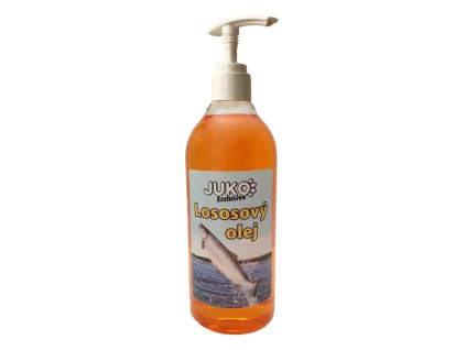 Lososový olej s pumpičkou JUKO (500 ml)