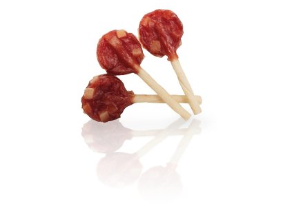 Lízátko s kachním masem a sýrem 9 cm/8 g  LOLLIPOP KIDDOG