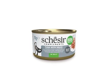 Schesir Cat konz. Adult tuňák/oliheň 70g