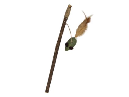 Matatabi hlavolam myš s catnipem 26 x 5 cm