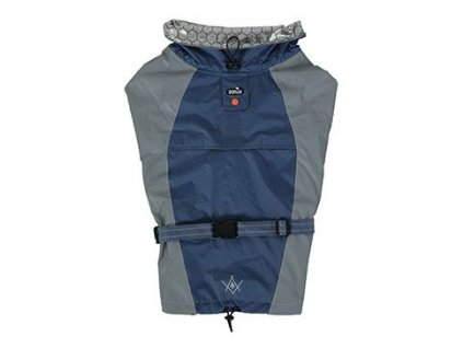 Obleček voděodolný pro psy BIVOUAK modrá 45cm Zolux