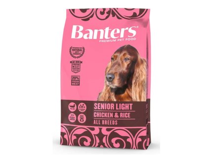 Banters Senior Light Chicken & Rice 3 kg