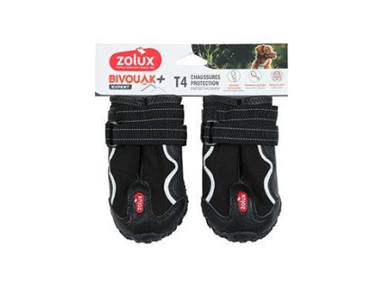 Botička ochranná BIVOUAK černá T4/7cm Zolux
