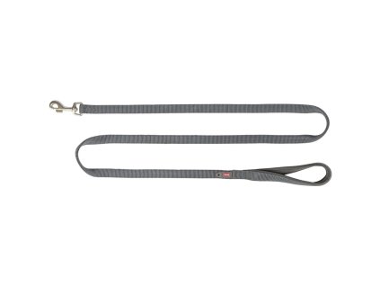 Vodítko PREMIUM extra dlouhé, grafit (Velikost vodítka PREMIUM extra dlouhé M-L: 1,80 m/20 mm)