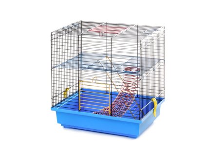 Teddy 1 s pružinou, klec pro hlodavce