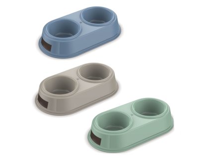 Miska s protiskluzem Double 1 l