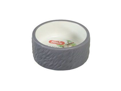 Miska keramická DAISY hlodavec 100ml šedá Zolux