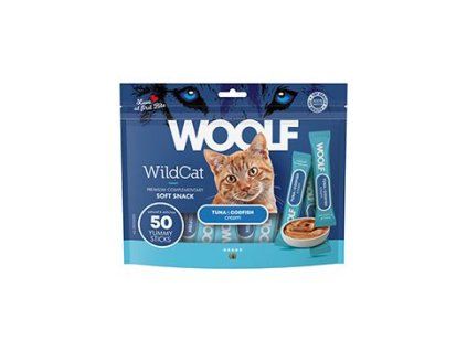 WOOLF WildCat Cream Regular Tuna&Codfish 50x14g