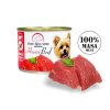 12906 fine dog mini exclusive konzerva pro psy hovezi 100 masa 200g