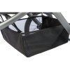 Kočárek BUGGY na vzduchových pneu, 60 x 112 x 120 cm, nosnost 20 kg, antracitová