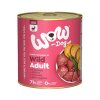 WOW Dog konzerva Adult zvěřina s batáty 800g